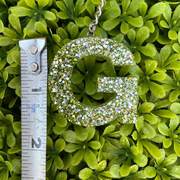 Monogram Resin Keychain - Picture 8 of 9